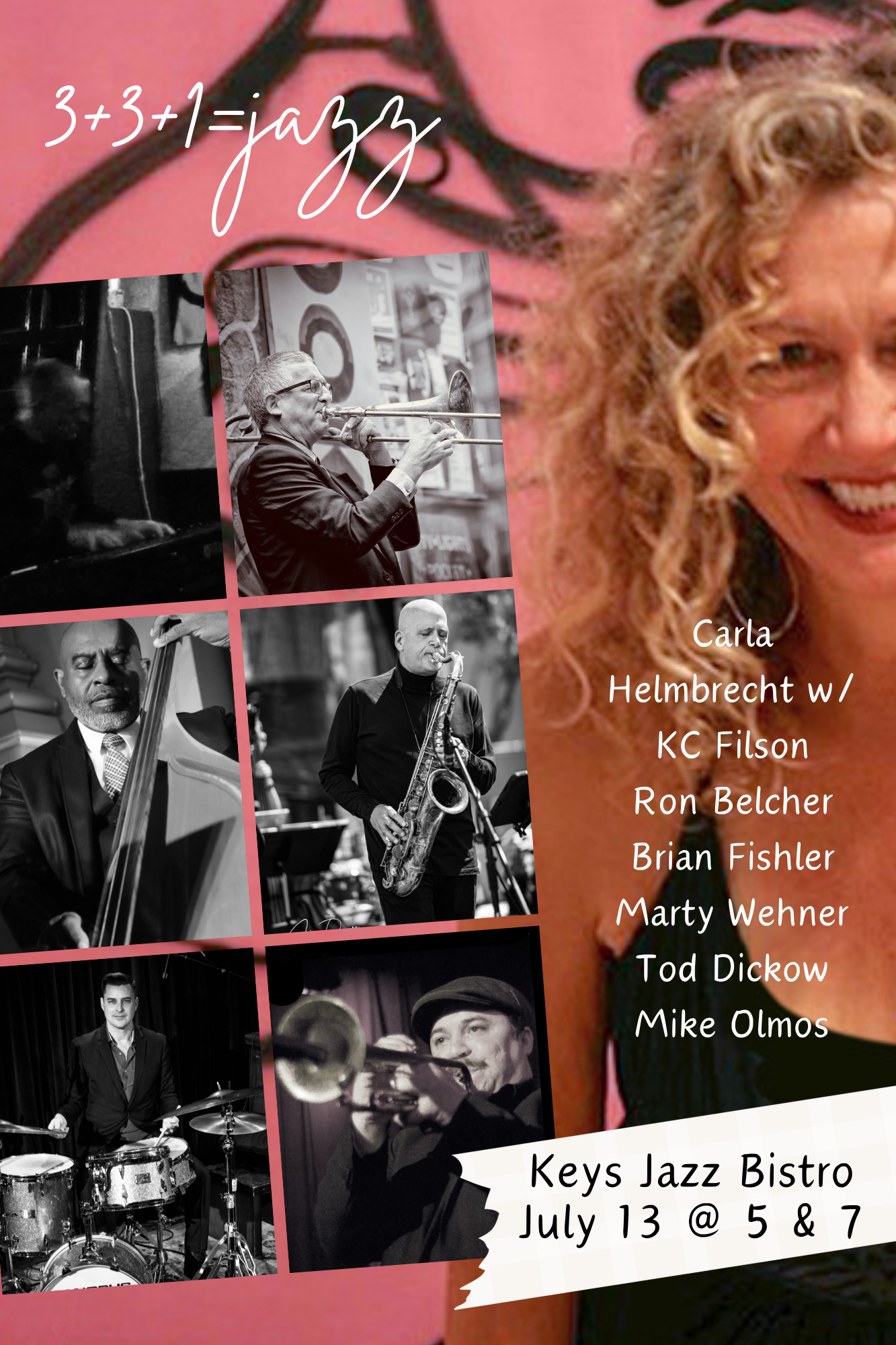 Carla Helmbrecht: 3 Rhythm + 3 Horns